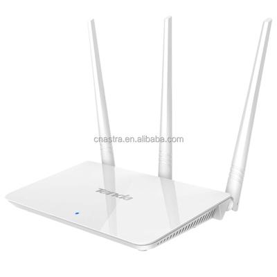 China Home Easy Installation Tenda F-3 Router Modem 300Mpbs Wireless Wide Range English 3*Antenna Repeat Signal Coverage Firmware for sale