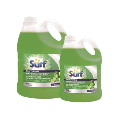 China Wholesale Stocked Officially Licensed Organic Surf 3.5L Lime Smell Dishwashing Liquid for sale