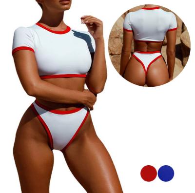 China Wholesale Breathable Women's High Waist Bikini Swimwear Sport Swimwear Fitness Swimwear For Women for sale