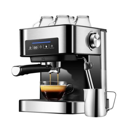 China 20 Bar High Pressure Milk Foam Cafetera Automatic Multifunctional Espresso Coffee Machine Coffee Maker Wholesale Price for sale