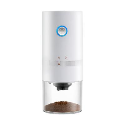 China Car ABS Portable Travel Coffee Appliances USB Compact Electric Camping Automatic Coffee Bean Grinders For Sale for sale