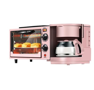 China RV Sandwich Maker Multi Function 3 in 1 Machine Toast Oven Frying Pan Coffee Machine Breakfast Maker 3 in 1 for sale