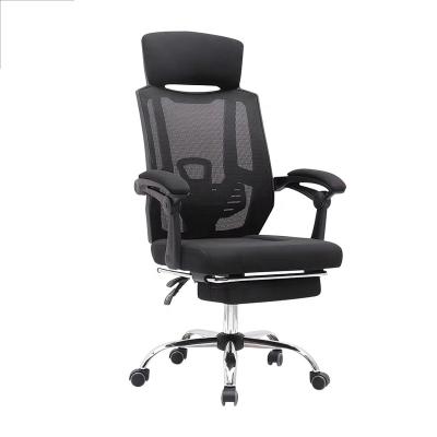 China Adjustable (height) Factory Mesh Fabric Computer Desk Chair Swivel Reclining Gaming Home Mesh Office Chair for sale