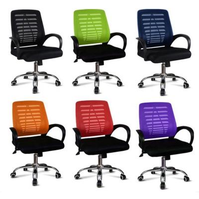 China Adjustable (height) Simple Design Cheap Wholesale  Staff Swivel Reclining Chair Executive Desk Mesh Office Chair for sale