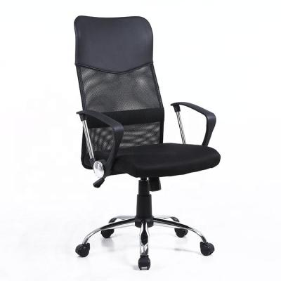 China Adjustable (height) High-Back Metal Cheap Staff Chair Executive Meeting Training Visitor Swivel Mesh Office Chair for sale