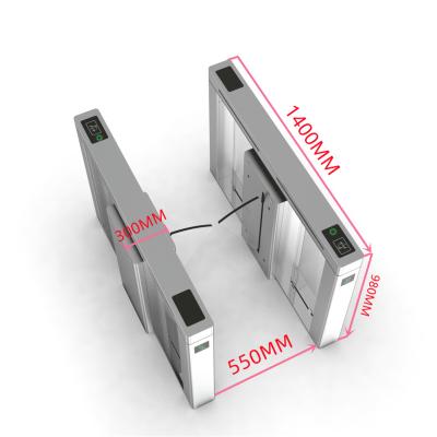 China Security Access Control Management Good Quality Automatic Swing Barrier Gate Access Control System Swing Gate Turnstile Turnstile for sale