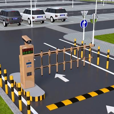 China Traffic Barrier With Wheel Barries Telescopic Foldable Door Anti-Corrosion Portable Metal Barrier Road Safety Cabinet LED Barrier Gate for sale