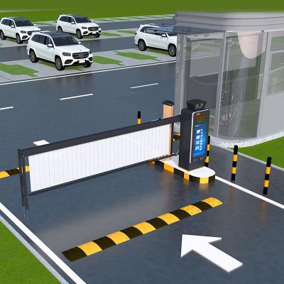 China Factory Direct Sale Outdoor High Quality Advertising Barrier Boom Gate Advertising Parking Barrier Gate for sale