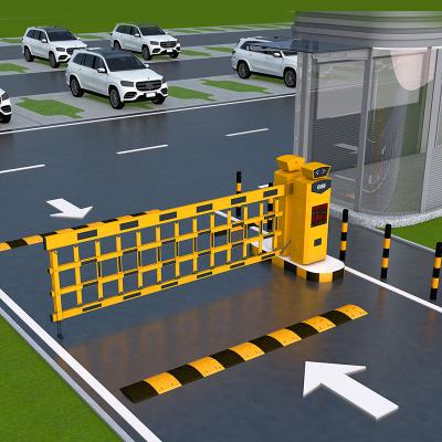 China Outdoor automatic electronic car parking gate barrier and driveway barrier gate and parking lot barrier for sale