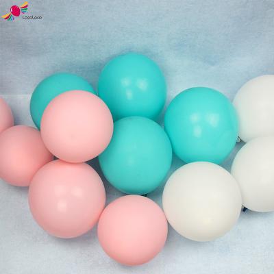 China Pastel Decoration Pearl Latex Balloon Round Shaped and Mixed Colors Balloon for Wedding/Birthday/Valentine's Day Party Decor for sale