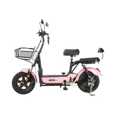 China Aluminum Alloy Electric Bikes For Adults 2 Wheels Front+rear Hot Sale China First Hand Drum Brake Made E Bike for sale