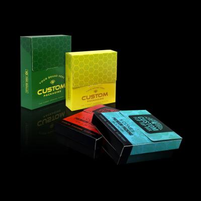 China Recyclable Custom Pre Smell Proof Flip Top Roll Box Premium Packaging for sale