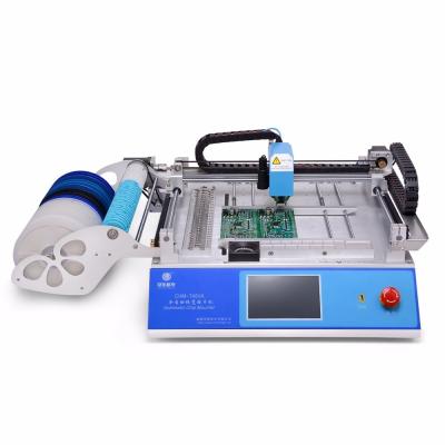 Chine Machine de transfert électrique de SMT d'arme semi-automatique de bureau de têtes de CHM-T48VA Chip Mounter 2 pour la chaîne de production de carte PCB à vendre