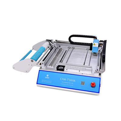 China Led CHM-T36VA Desktop Smt Pick And Place Machine 2 Head for sale