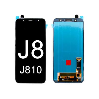 China Broken Mobile Phone Screen Repair Service LCD Touch Screen Display Assembly For Samsung Galaxy J8 /J810 Mobile Phones Touch Screen for sale