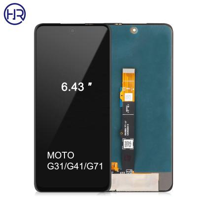 China Mobile Phone Screen Repair Service LCD Cell Phone Broken Screen For Motorola Moto G31 G41 G Custom Replacement Touch Mobile Phone Pantalla LCD Screen Display 71 for sale