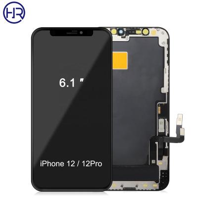 China Mobile Phone Screen Repair Service Mobile Phone LCD Broken Screen For Apple Iphone 12 Iphone 12 Pro Replacement Digitizer Pantalla Full Panel for sale