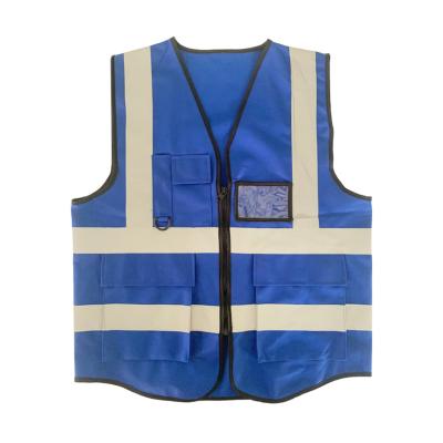 China High Quality Reflective Vest Pink Reflective Vest Men Workplace Road Safety Women Safety Vest Blue Green Green Force Clothing for sale