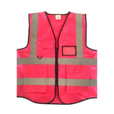 China 120gsm Polyester Reflective Vest Different Colors 100% Working Workplace Safety Road Safety Vest Jackets for sale