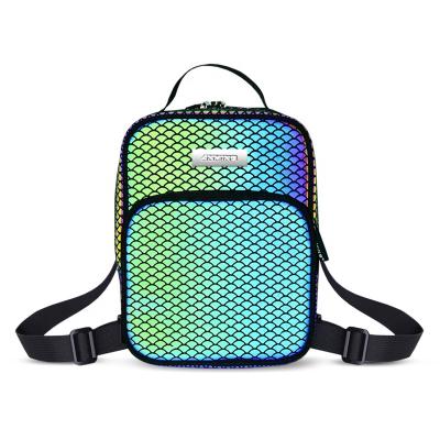 China Reflective Fabric Mini Size Cute Hi Vis Backpack Bag For Kids Children Women Ladies for sale