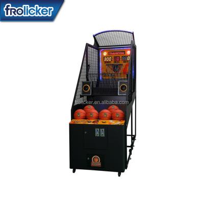 China Coin operated arcade street indoor sports basketball game machine for adult for sale 250cm X100cm X 264cm for sale