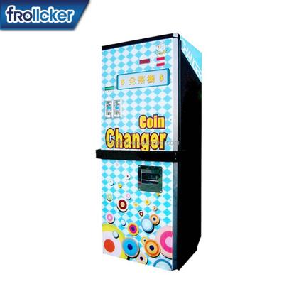 China Large Coin/Token Switch Money Change Machine Bill-to-Coin Switch Dispense Coin or Token 66cm X 52cm X 153cm for sale