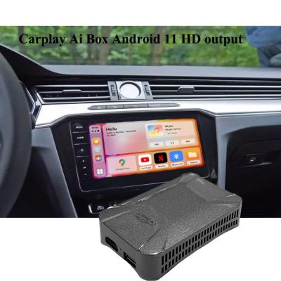 China New 2022 Carplay AI box android 11.0 HD auto outlet wifi carplay built-in 2.4g 5g GPS/android phone cast China-chic OEM/ODM wireless supports for sale