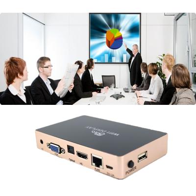 China Wifi display miracast aluminum airplay protection box for ios13 school education equipment support mirror connections box for sale