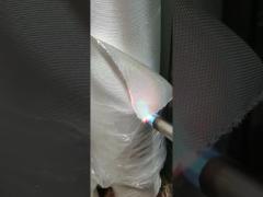 High silica fiberglass cloth fireproof testing