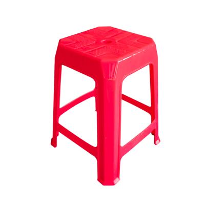 China Dining Table Traditional Plastic Office Household Kitchen Stool Plastic Stool for sale