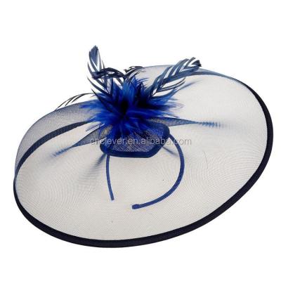 China eco friendly top selling eco friendly top durable hats and fascinators fabric floral sinamay headband for sale