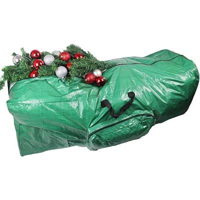 China Large Artificial Christmas Tree Xmas Tree Bag Eco-Friendly Waterproof Ornament Gift Storage Box Artificial Christmas Tree Organizer for sale