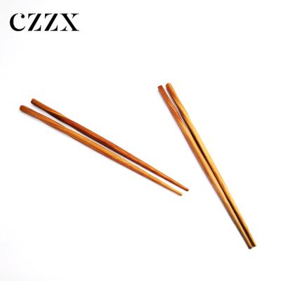 China Sustainable China Manufacturer Stocked Eco - Friendly Reusable Twist Shape Bamboo Chopsticks For Cooking And Eating for sale