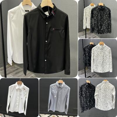 China 2023 Spring New Men'S High-end Breathable Business Premise Wedding Shirt Wholesale Summer And Wholesale for sale