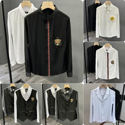 China Wholesale New Men Breathable Thin High End Business Summer Party Social Shirts for sale