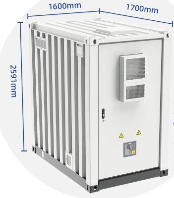 Cina Immagazzinamento eolico solare diesel Sistema intelligente di accumulo distribuito di energia 150KWH in vendita
