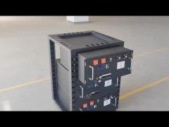 Rack-mounted Stacked Solar Energy Household Large Capacity Lithium Ion Battery 48V100Ah