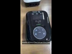 household wall mounted ac charger 9/11/22kw plug and charge type 1 type2 tesla