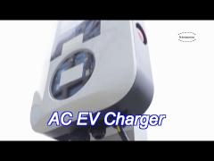 ac charger with adapter wall mounted  9/11/22kw plug and charge type 1 type2