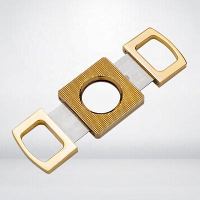 China Stocked Hot Selling Wholesale High Quality Zinc Alloy Cigar Cutter Cigar Cutter for sale