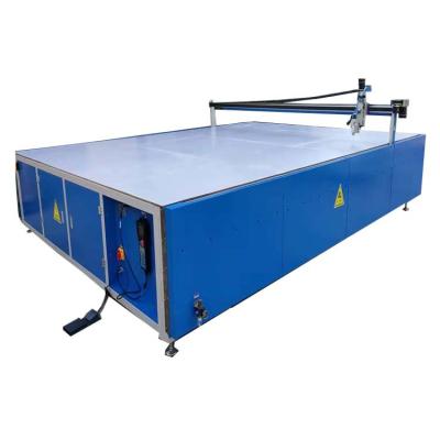 China Large Durable Aluminum Mattress Dish Machine Semi-automatic Cut Pearl Cotton Gyroscopic Dispensing Dispensing Machine for sale