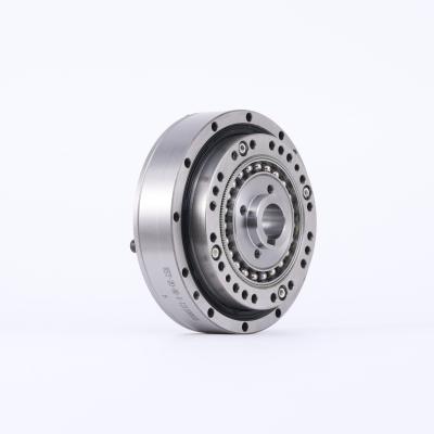 China Flat Type Gear Ratio 50 Speed ​​High Torque Drive Reducer Harmonic Transmission Gear Box Robotic Arm for sale