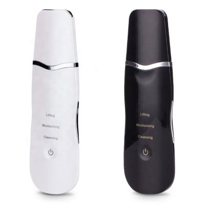 China 2019 Mini Beauty Rejuvenation Popular Facial Ultrasonic Skin Scrubber DEEPLY CLEANING Skin Facial Scrubber for sale