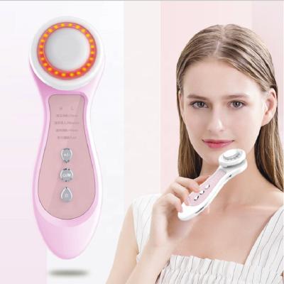 China Skin Revitalizer New Revolution Face Lift Ultrasonic Ion Face Massager for sale