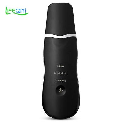 China New Fashional Refillable Home Dead Skin Remover Blackhead Ultrasonic Deep Cleansing Exfoliators Use Skin Deep Cleansing Ultrasonic Facial Scrubber for sale