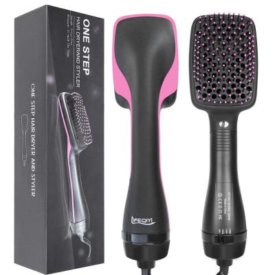 China Hot Selling Electric Hair Dryer and Newest Straight Hair One Step Styler Increased Hair Straightener Brush for sale