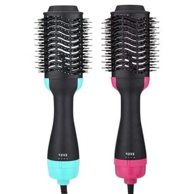 China Best One Best Travel Hair Dryer Brush Private Label Ionic Affordable Straightener Comb Salon Curly Hair Blow Dryer for sale