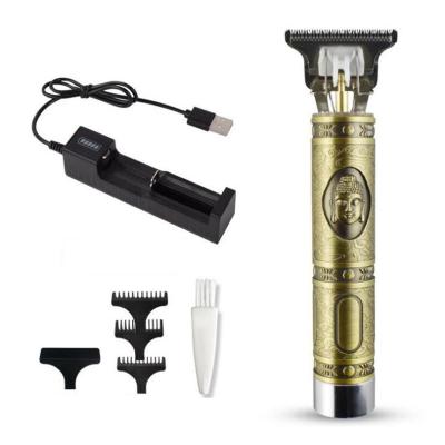 China Finshing Touch New 120 Minutes Pro Long Lasting Skeleton Li T-outliner Heavy Knocker Trimmer Men's 0mm Cordless Bald Hair for sale