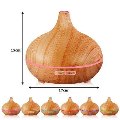 China 2019 Hot Car Products 300ml Aroma Essential Oil Wood Grain Aroma Diffuser for sale