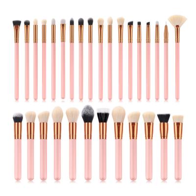 China high quality skin-friendly makeup brush 30 pcs pink makeup brush for sale